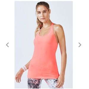 Fabletics Florence performance tank- Sorbet pink